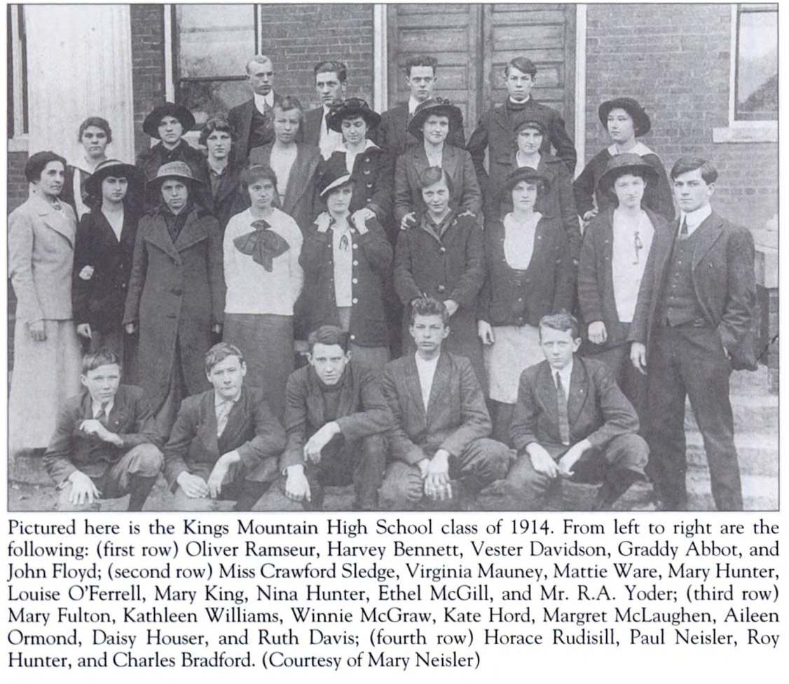 Kings Mountain High School class of 1914